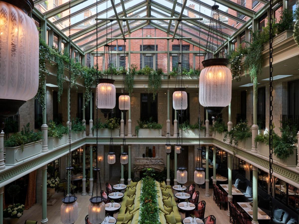 Hotel Nomad Londýn Exteriér fotografie The interior of the restaurant